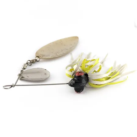Bumble BEE Spinnerbait, 28g, Oro/Nichel, Esca Vintage #22653
