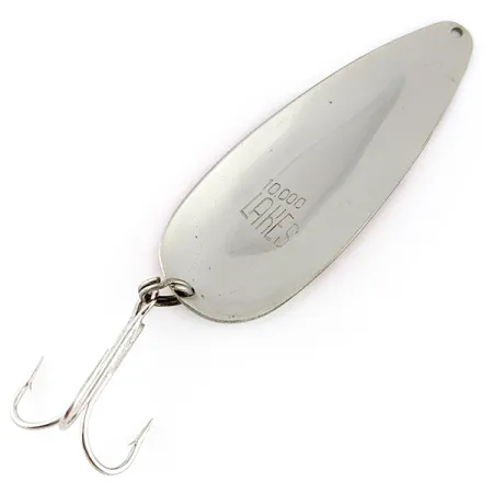 Fred Arbogast 10000 Lakes, 25g rosso/bianco/nichel, Cucchiaino #22661