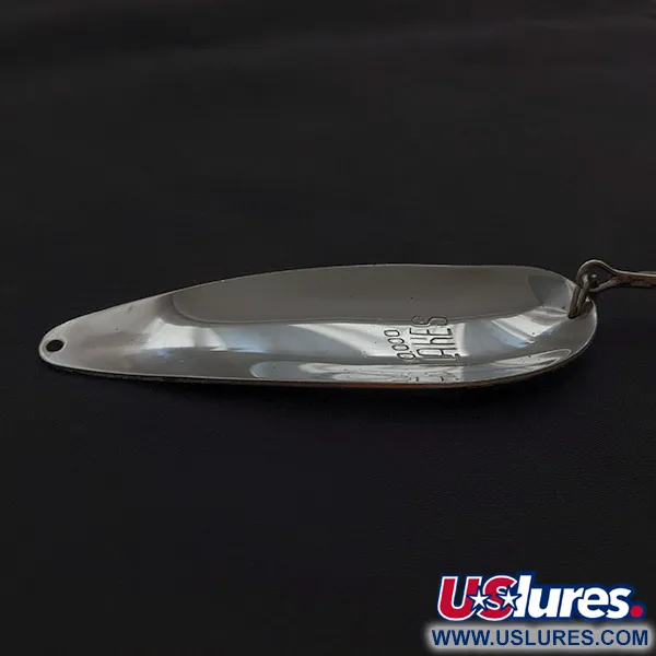 Fred Arbogast 10000 Lakes, 25g rosso/bianco/nichel, Cucchiaino #22661