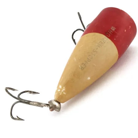 Whopper-Stopper Popper, 12g, Legno, Testa Rossa #22690