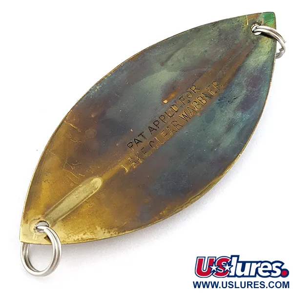 Williams Lake Clear Wabbler, 9g Ottone, Cucchiaino Ondulante #22699