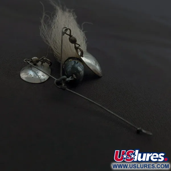 Jamison Shannon Twin Spinner, Nichel, 7g, Esca Rotante #22711