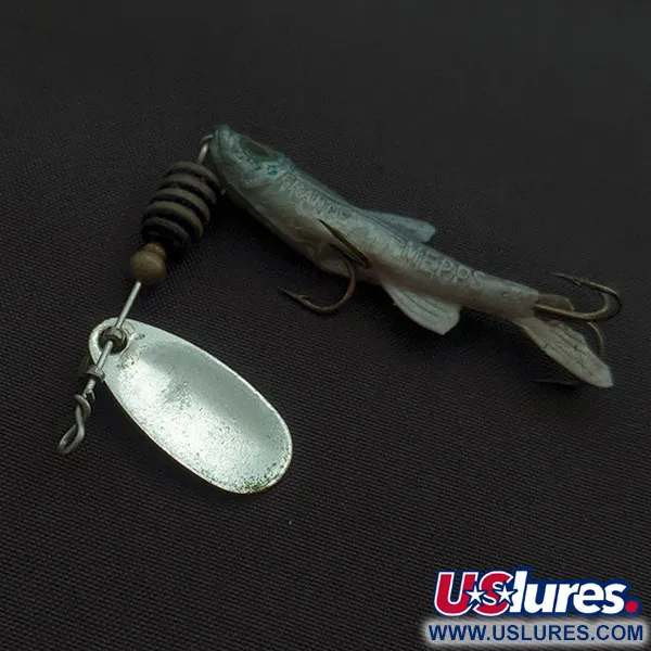 Mepps Comet Mino 1, Argento, 4.5g, Cucchiaino Rotante #22717