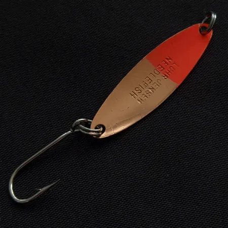Luhr Jensen Needlefish 1, 2g, rame/rosso UV glow, cucchiaino da traina #22742