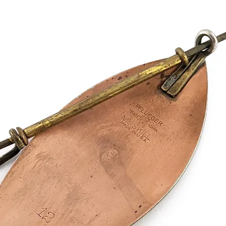 Pflueger Muskill 12, Nichel/Rame, 45g, Cucchiaino Rotante #22844