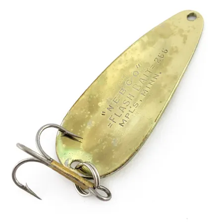 Nebco Flashbait 266, 10g ottone, cucchiaino ondulante #22854