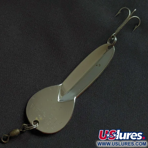 Glen Evans Loco 3, Arancione e Argento Prismatico, 7.1g, Cucchiaino Ondulante #22900