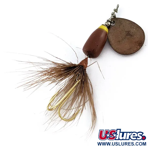 Yakima Bait Wordens Spoon Fly 12, 1,1g, Marrone, Cucchiaino #22907
