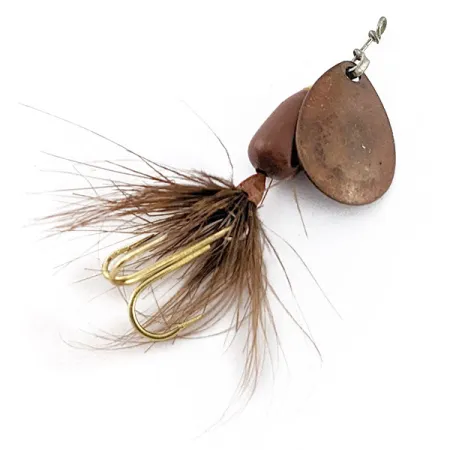 Yakima Bait Wordens Spoon Fly 12, 1,1g, Marrone, Cucchiaino #22907
