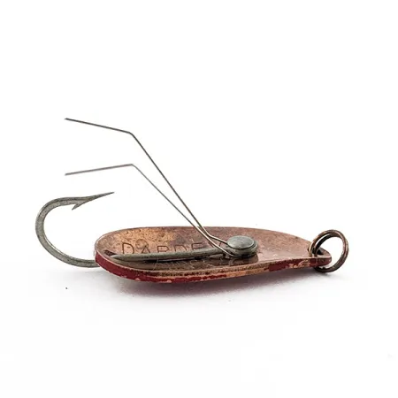 Eppinger Dardevle Midget Weedless, 6g, Rosso e Bianco, Ondulante Antialga #22922
