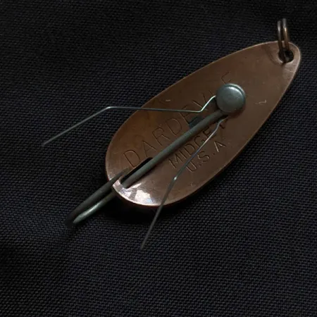 Eppinger Dardevle Midget Weedless, 6g, Rosso e Bianco, Ondulante Antialga #22922