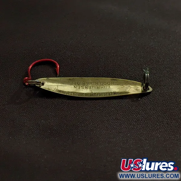 Luhr Jensen Needlefish 1, Oro, 2g, Ondulante da traina #22941