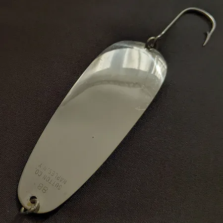 Sutton 88, 7g, Argento/Oro, Cucchiaino Ondulante #22946