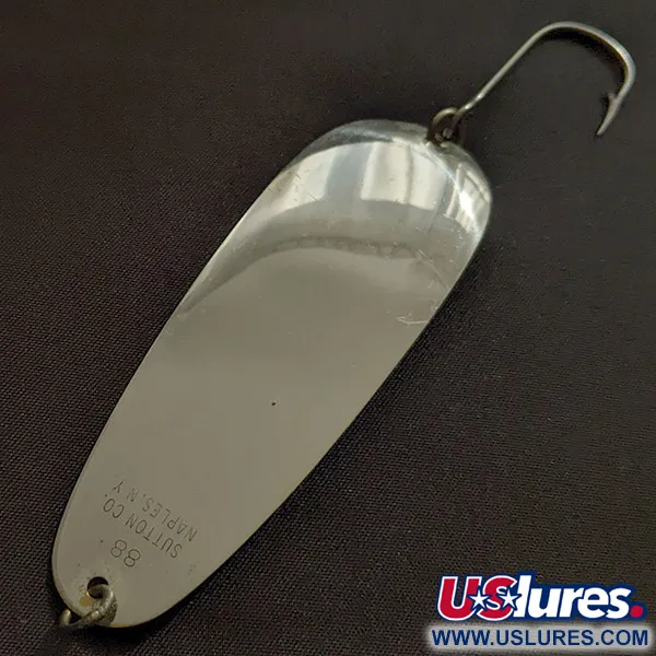 Sutton 88, 7g, Argento/Oro, Cucchiaino Ondulante #22946