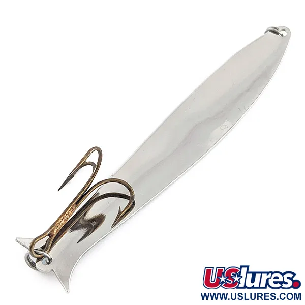 Acme Flash-King Wobbler, Nichel/Blu, 11g, Cucchiaino da Traina #22961