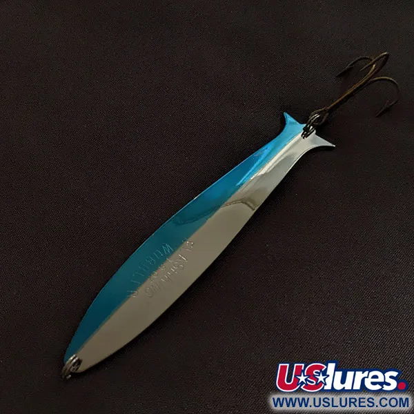 Acme Flash-King Wobbler, Nichel/Blu, 11g, Cucchiaino da Traina #22961