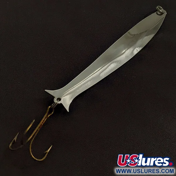 Acme Flash-King Wobbler, Nichel/Blu, 11g, Cucchiaino da Traina #22961