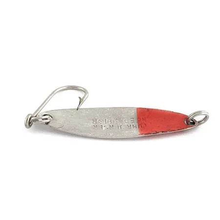 Luhr Jensen Needlefish 1, 2g, nichel/rosso, Ondulante #22969