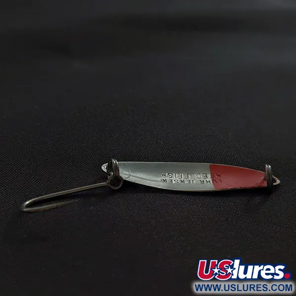 Luhr Jensen Needlefish 1, 2g, nichel/rosso, Ondulante #22969