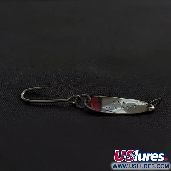Dick Nite Wee, 0.7g Nichel/Rosso, Cucchiaino Ondulante #22970