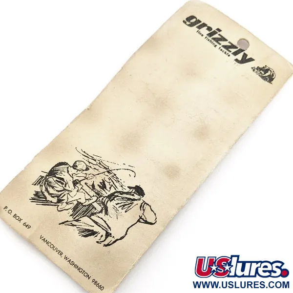 Andy Reekers Grizzly, 4.5g Rosso/Bianco Glow, Ondulante #22974