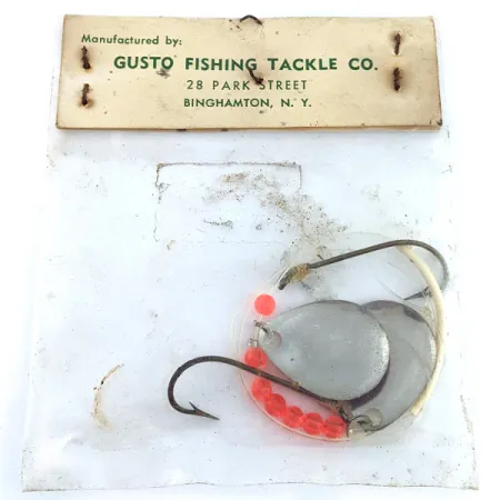 Gusto Dixie Spinner, 2g rosso/giallo, cucchiaino rotante #22975