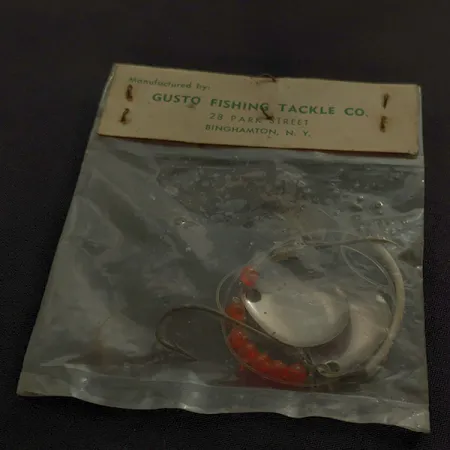 Gusto Dixie Spinner, 2g rosso/giallo, cucchiaino rotante #22975