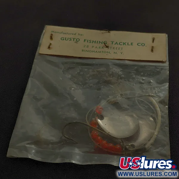 Gusto Dixie Spinner, 2g rosso/giallo, cucchiaino rotante #22975