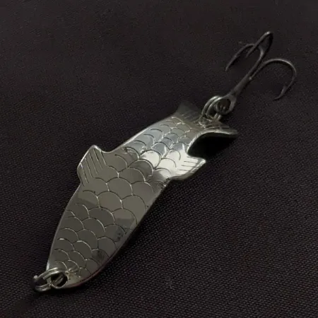 Luhr Jensen Lil Minno, Nichel 5g, Cucchiaino Ondulato #22986