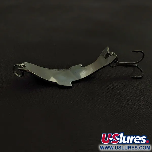 Luhr Jensen Lil Minno, Nichel 5g, Cucchiaino Ondulato #22986