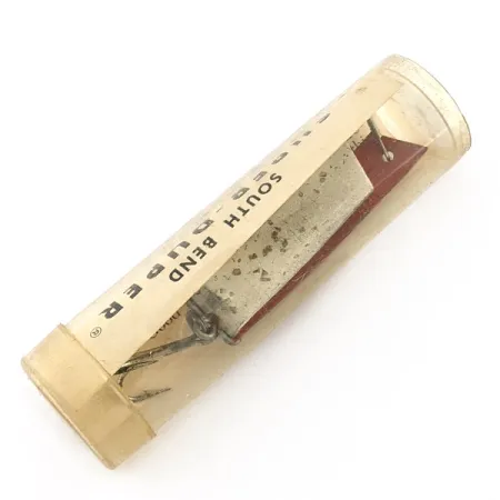 South Bend Super-Duper 506, 7g (1/4 oz), Argento e Verde, Cucchiaino #22994