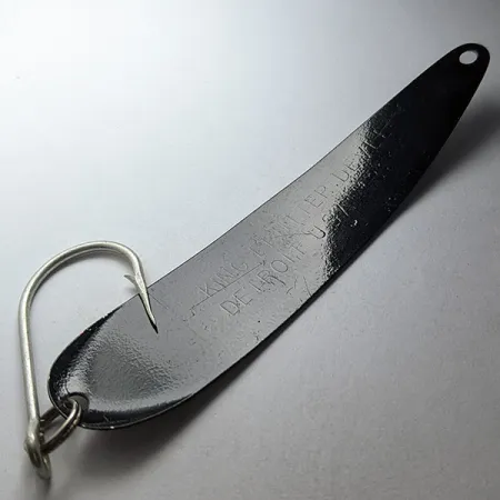 Eppinger Dardevle King Flutter Devle, Nero glitter, 9g, Cucchiaino ondulante #22995