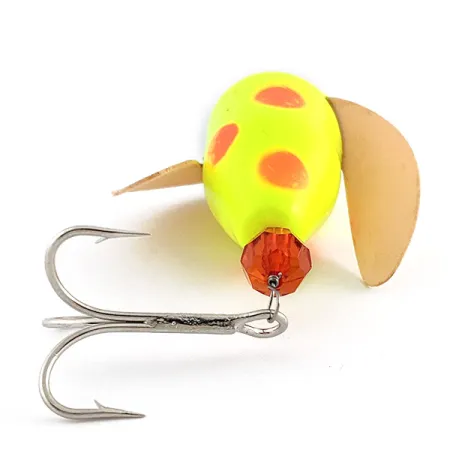 Yakima Bait Worden’s Spin N Glo, 8g Giallo, Esca Galleggiante Alata #23031