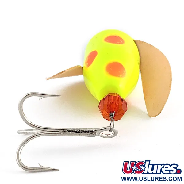 Yakima Bait Worden’s Spin N Glo, 8g Giallo, Esca Galleggiante Alata #23031