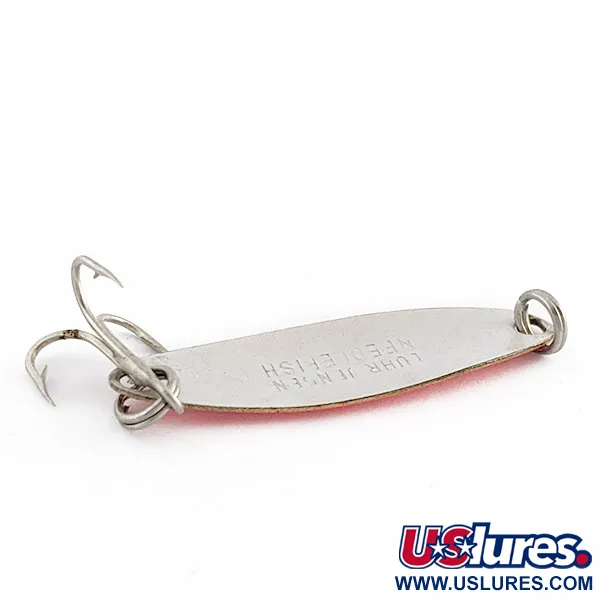 Luhr Jensen Needlefish 1 UV, 2g Bianco Perla/Rosa Acceso UV, Ondulante #23033