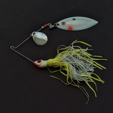 Strike King Red Eyed, 17g Bianco/Chartreuse, Spinnerbait #23038