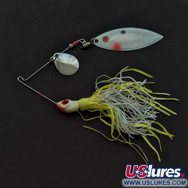 Strike King Red Eyed, 17g Bianco/Chartreuse, Spinnerbait #23038