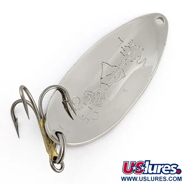 Seneca Little Cleo (Hula Girl), 14g, Cromo e Blu, Ondulante #23049