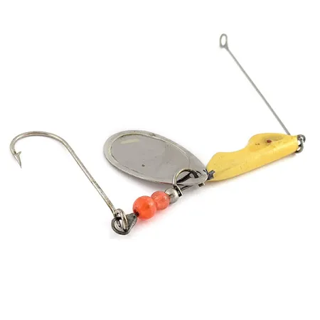Erie Dearie Walleye Killer, 14g, Nichel, Spinner a testa piombata #23053