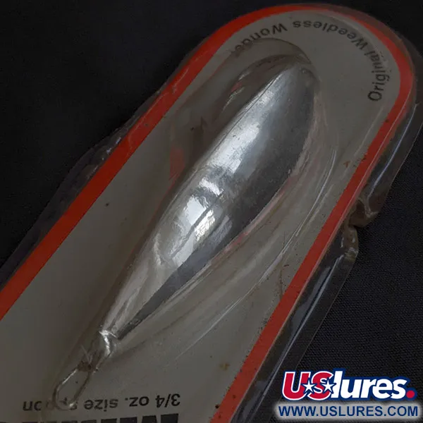 Johnson Silver Minnow, Argento, 21g, Cucchiaino Ondulante Anti-alga #23092