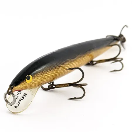 Rapala Original Floater F13, 7g, Oro (Gold), Minnow Galleggiante #23096