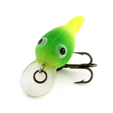 Rebel Tad Fry, 1.5g, Verde e Giallo, Esca Ultra-light #23100