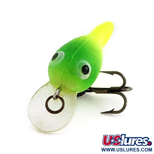 Rebel Tad Fry, 1.5g, Verde e Giallo, Esca Ultra-light #23100