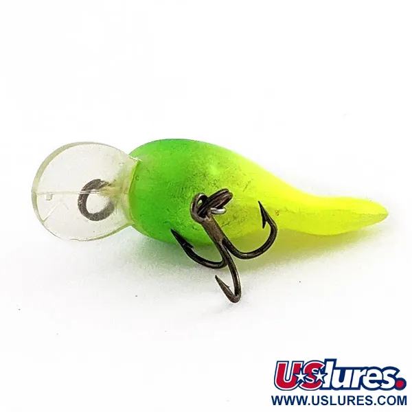Rebel Tad Fry, 1.5g, Verde e Giallo, Esca Ultra-light #23100