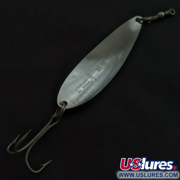 Sølvkroken Storlaksen, 10g Argento, Ondulante #23107