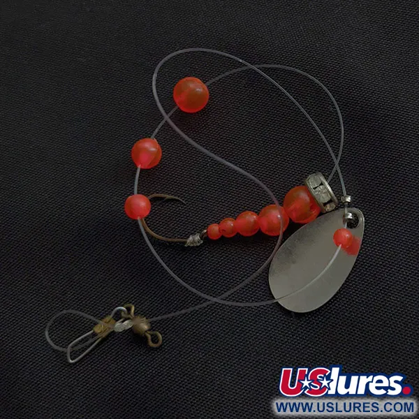 Mack's Lure Wedding Ring, Nichel/Rosa, 2g, Esca per Kokanee #23122