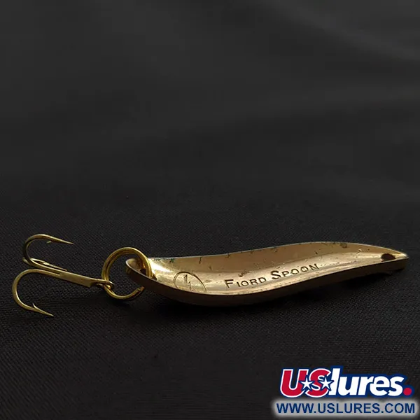 Acme Fiord Spoon Lightning (anni '50), Oro, 7g, Ondulante #23130