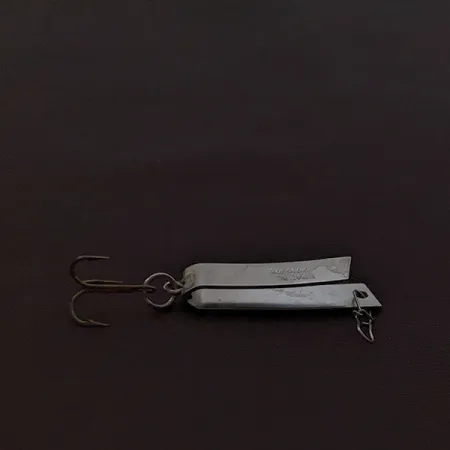 Luhr Jensen Super-Duper 502, 2.5g Nichel/Rosso, Ondulante #23158