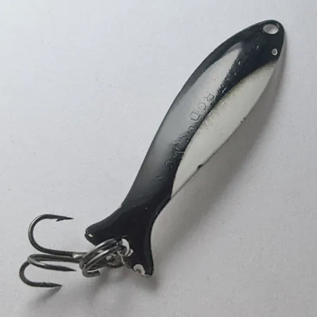 Worth Fly Rod Demon, 1,5g nero/bianco/nichel, Ondulante #23173