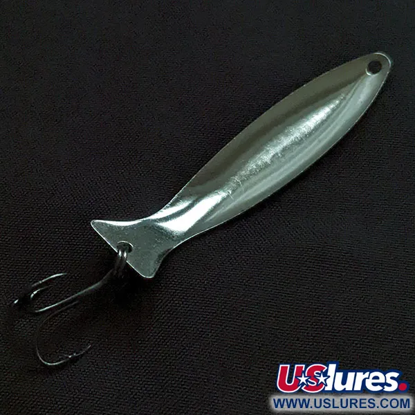 Worth Fly Rod Demon, 2.5g Rosso e Bianco, Cucchiaino Ondulante #23174